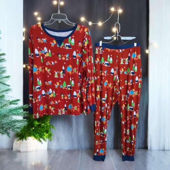 Wondershop Plus Size Christmas Pajamas Pajamas 2XL - Picture 4 of 13